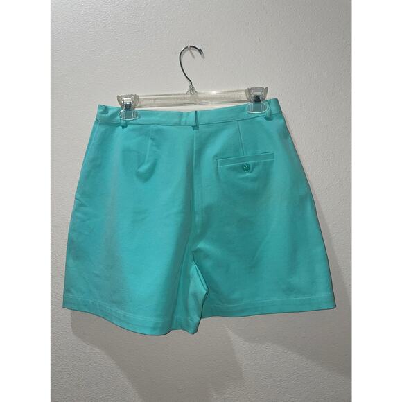 LILLY PULITZER White Label Teal Shorts Size 6 - Picture 4 of 10